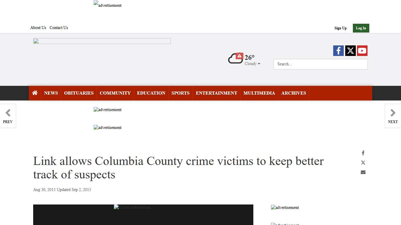 Link allows Columbia County crime victims to keep better track of suspects Public Records magnoliareporter.com